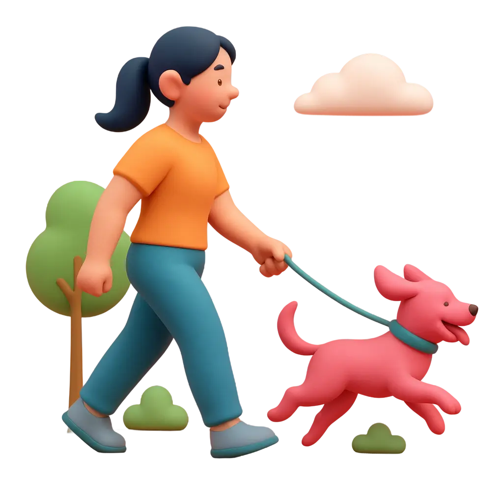 dog walking service uae