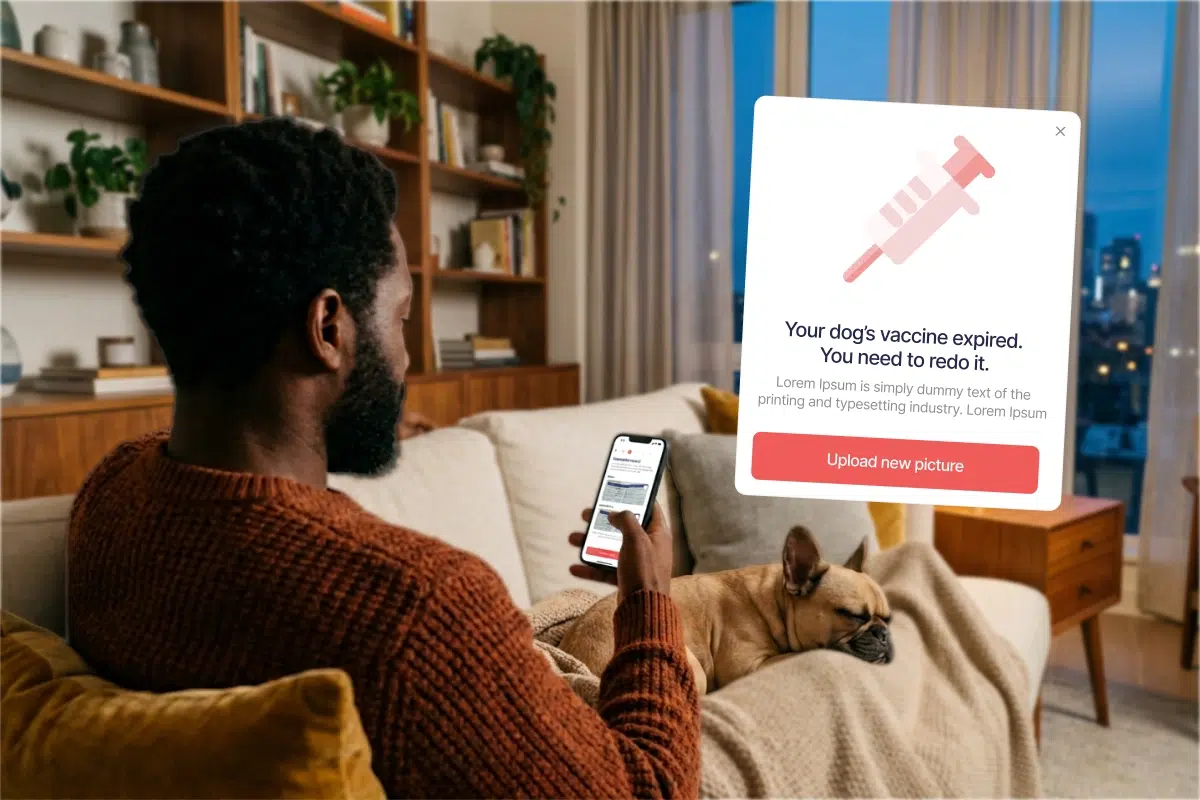 Vaccination Reminders for UAE Pet Sitting in pet watch app