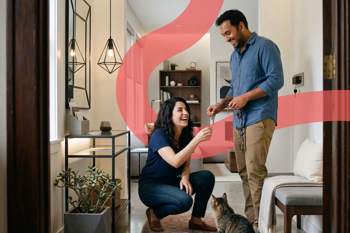 happy pet parents after great pet care services